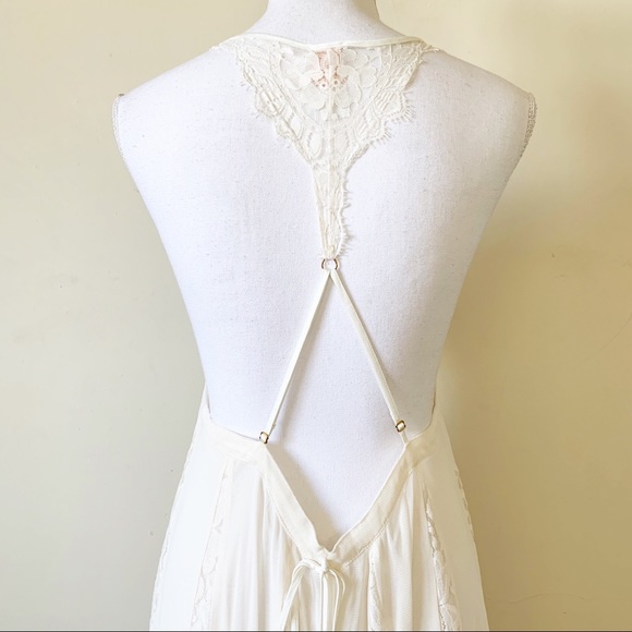 HAH Too Far Gone Dress In Walking In Eggshells - Picture 10 of 13